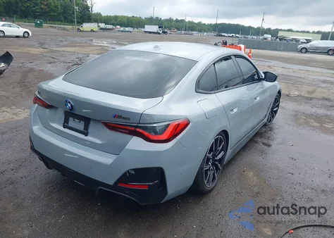 2023 BMW I4 M50 из США, поврежденный, VIN WBY33AW0XPFP05542